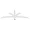 Ekena Millwork Davenport Architectural Grade PVC Gable Bracket, 84"W x 24 1/2"H x 4"D x 4"F, 7/12 Pitch GBP084X25X0404DAV00 - alternate 3